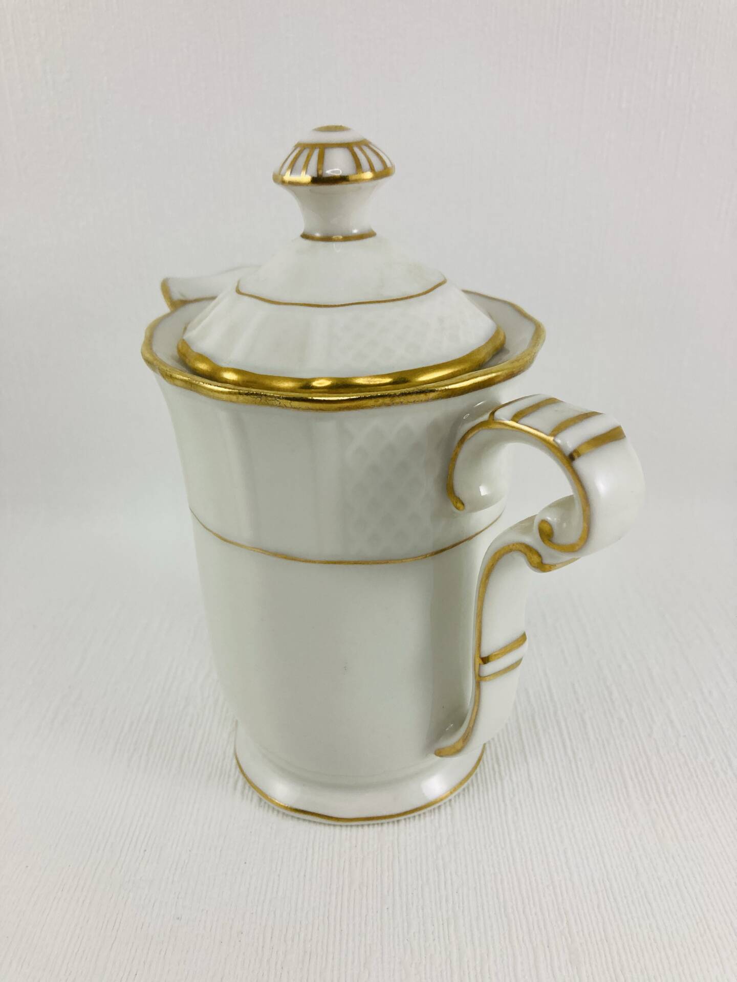 Pot à Lait Couvert Bernardaud B&C Limoges  Service Malmaison (1924)