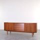 Mid-Century Teak Trio Sideboard by Nils Jonsson for Hugo Troeds, 1960s.