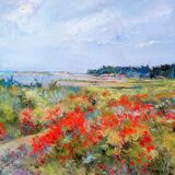 Ré "vers la plage" de charles belbeoc'h (1926-2006)
