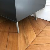 Anthracite woolly sideboard Bo Concept