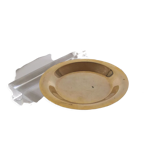 Empty cup pocket Plexiglas ashtray lucite design 70s
