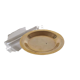 Empty cup pocket Plexiglas ashtray lucite design 70s