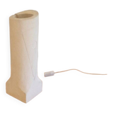 Vintage stone lamp in the style of Albert Tormos