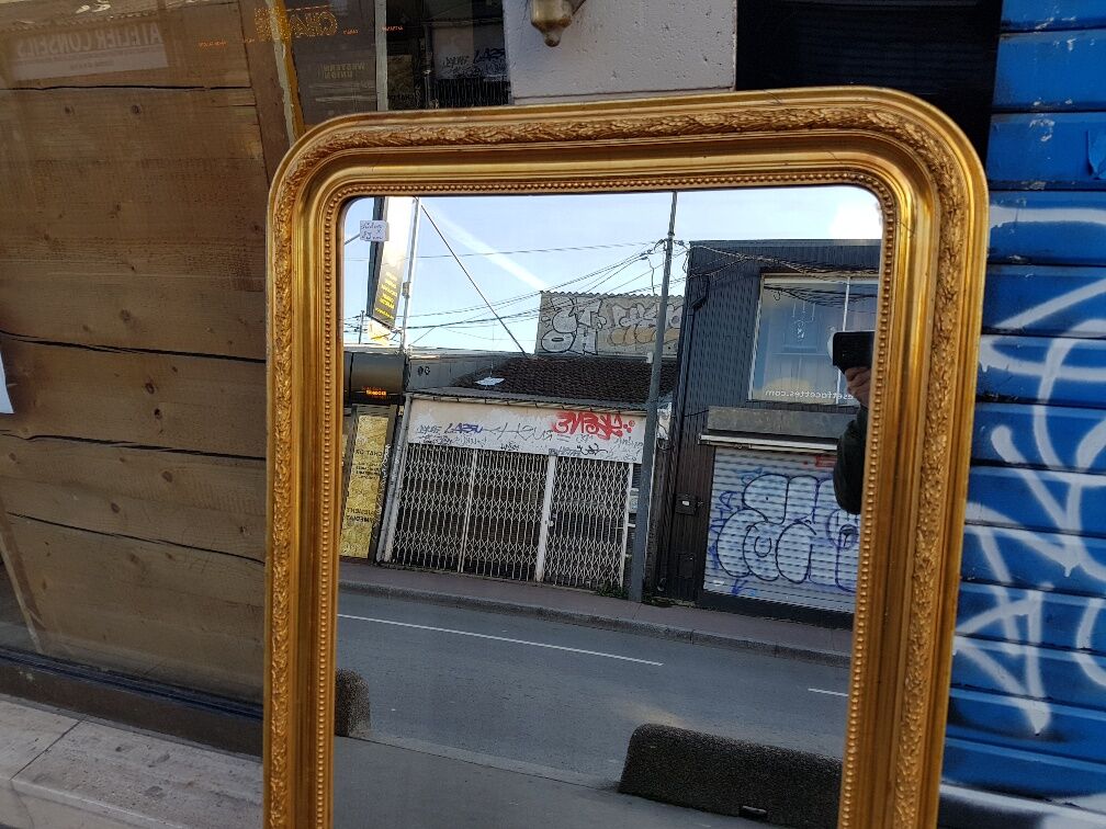 Miroir doré