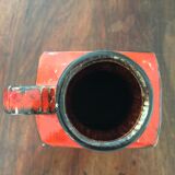 Ceramic vase Bay West Germany 50s 60s