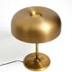 Extraordinary heavy 1960s XXL brass table lamp by Staff with a swivel joint