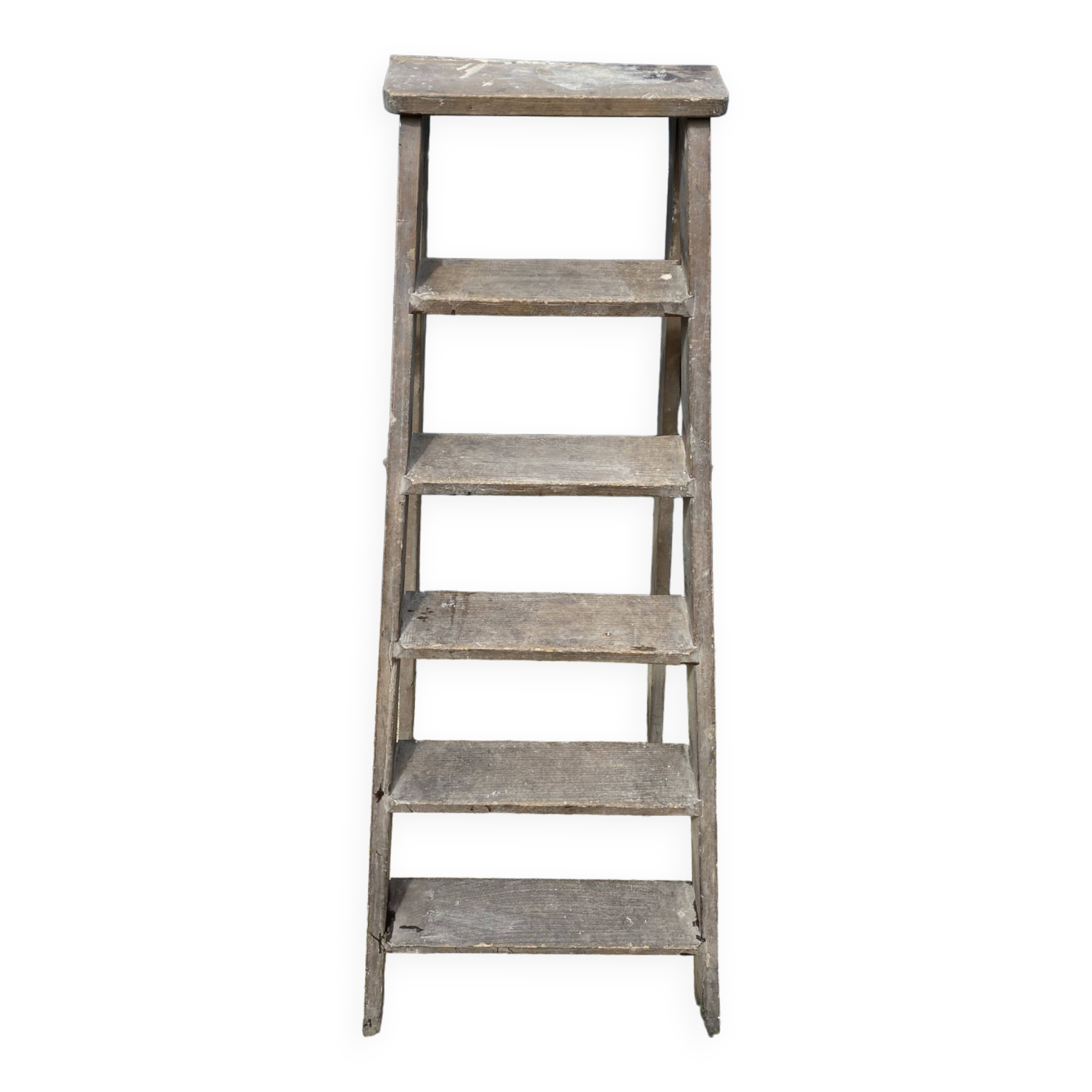 wooden stepladder