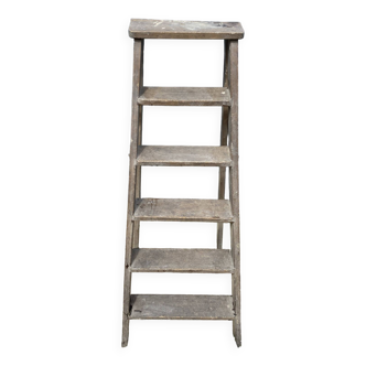 wooden stepladder