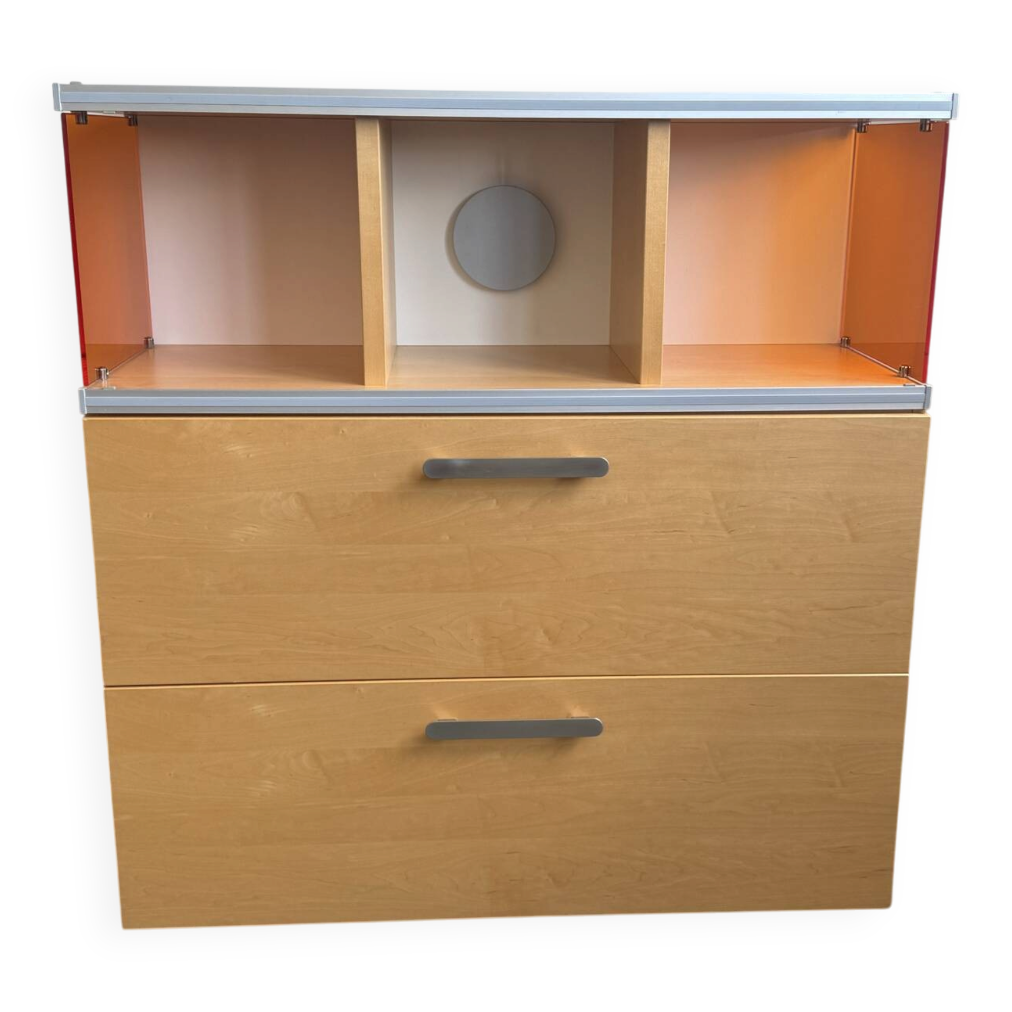 Chest of drawers with 2 drawers hulsta + module