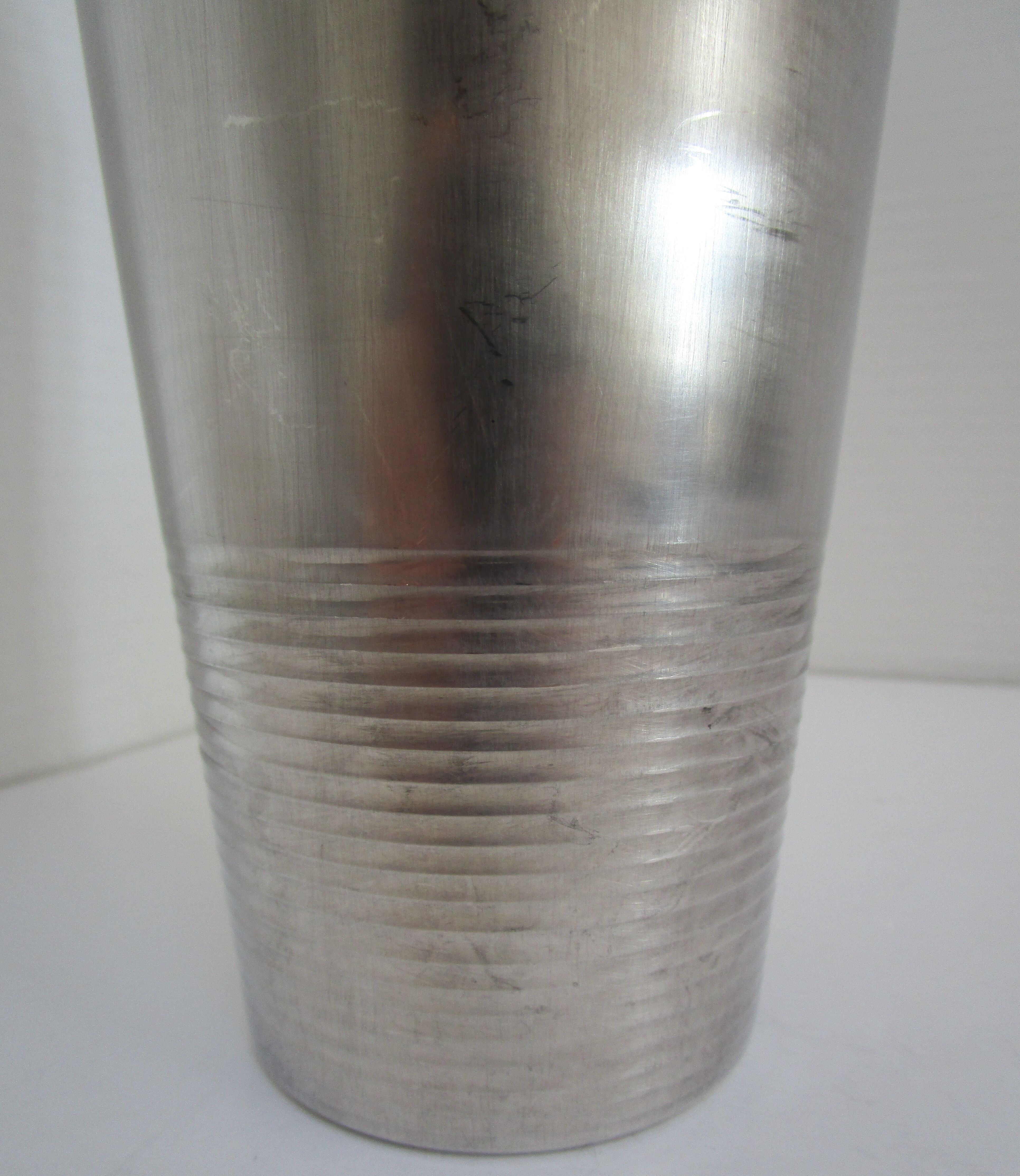 Christofle Gallia silver metal shaker