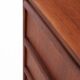 Mid-century teak chest of drawers / dresser / Danish modern design / 1960s