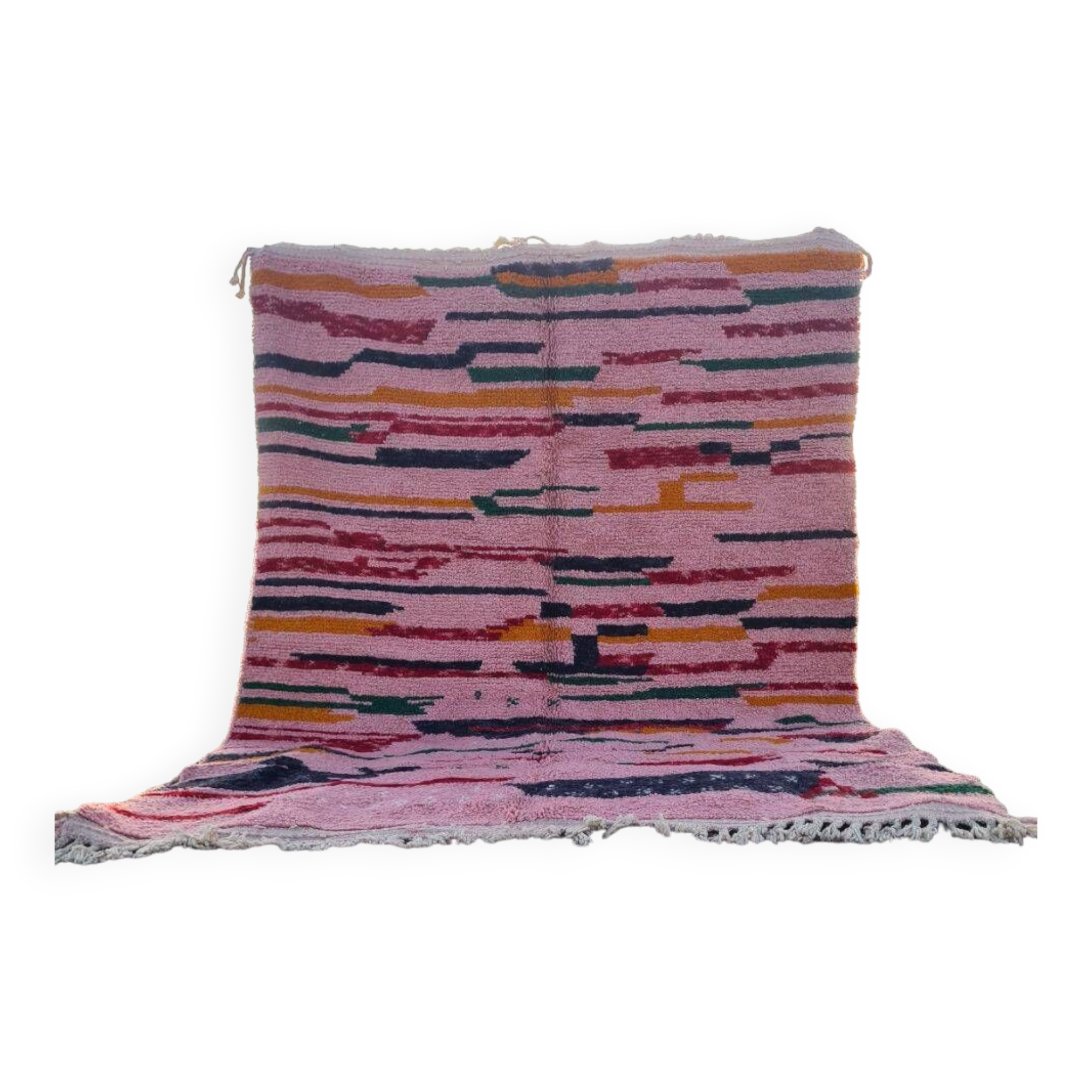 Handmade wool Berber rug 300X200 cm