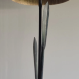 Wrought iron floor lamp