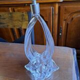 Vintage crystal base lamp