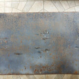 Ancienne plaque émaillée "Défense de Fumer" 55x85cm