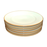 Série de 6 assiettes en grès