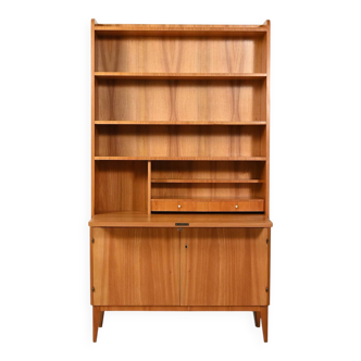 Scandinavian Elm Bookcase from the 1930s–40s