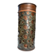 Vintage umbrella stand Sara Italy "copper blade"