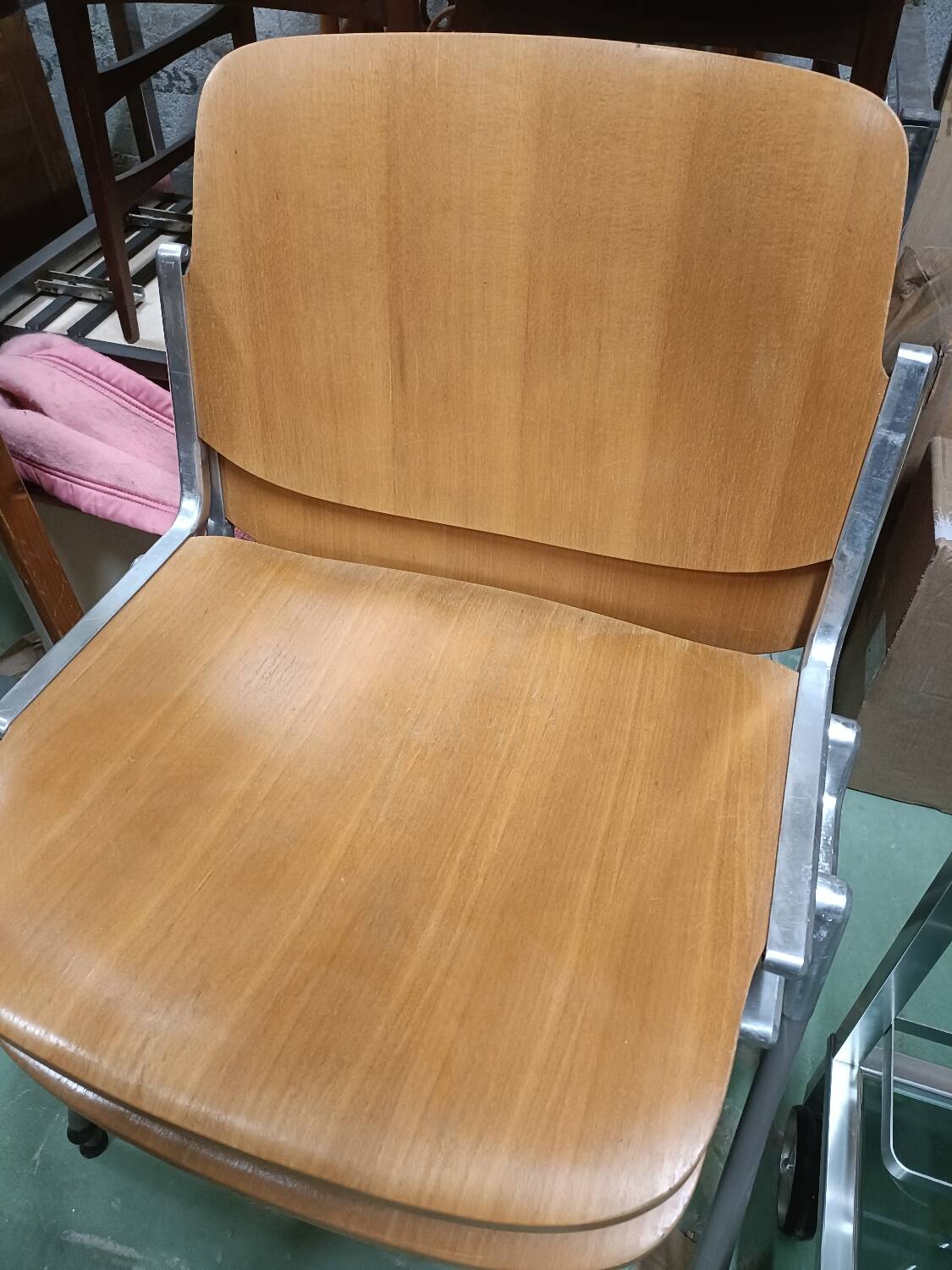 Paire de chaises DC106 Giancarlo Pirretti