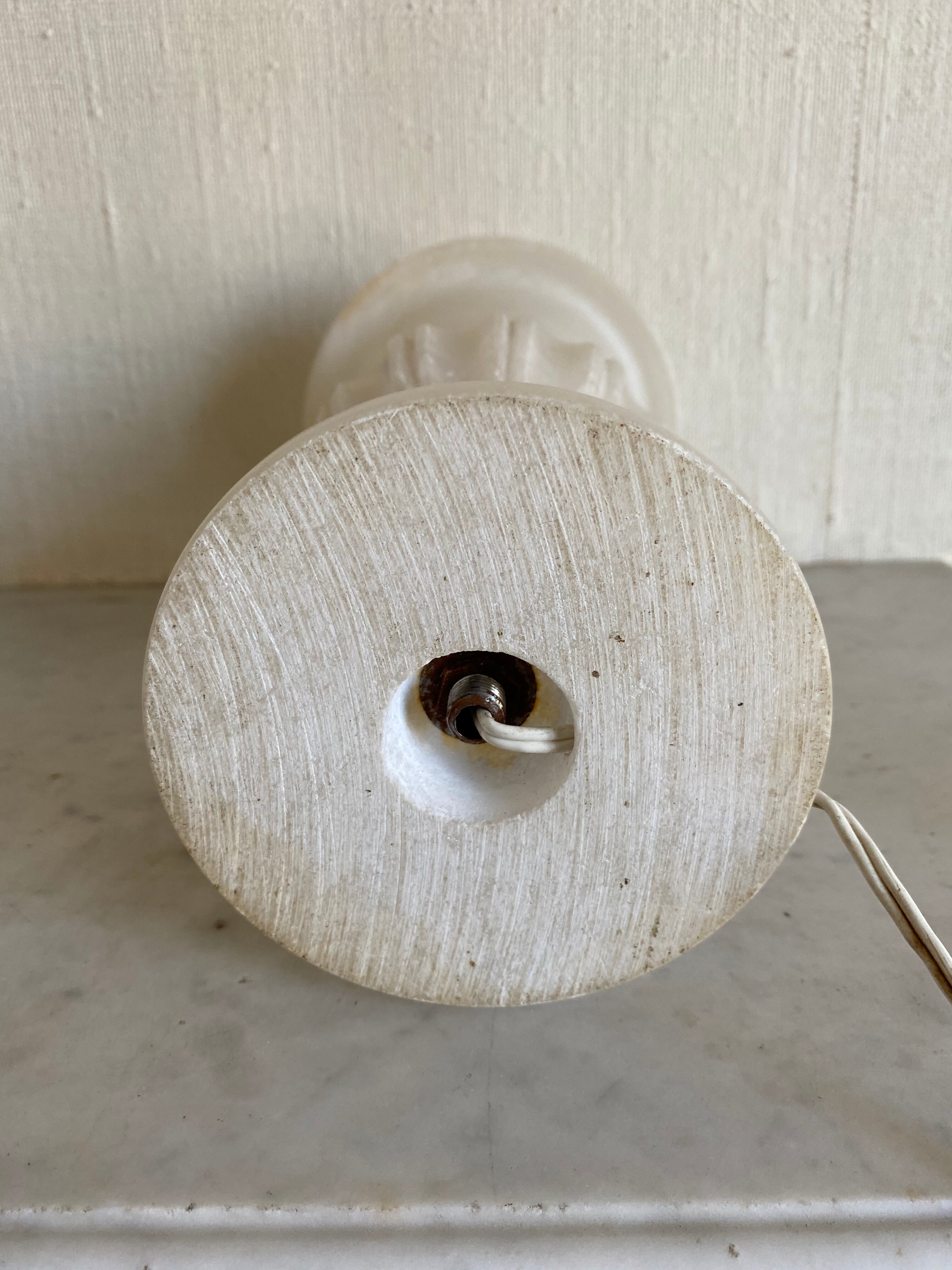Alabaster lamp