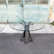 Table à manger d'Angelo Mangiarotti, édité par Longobardo P&V, 1974