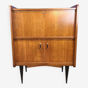 Secretaire, meuble vinyle vintage années 50