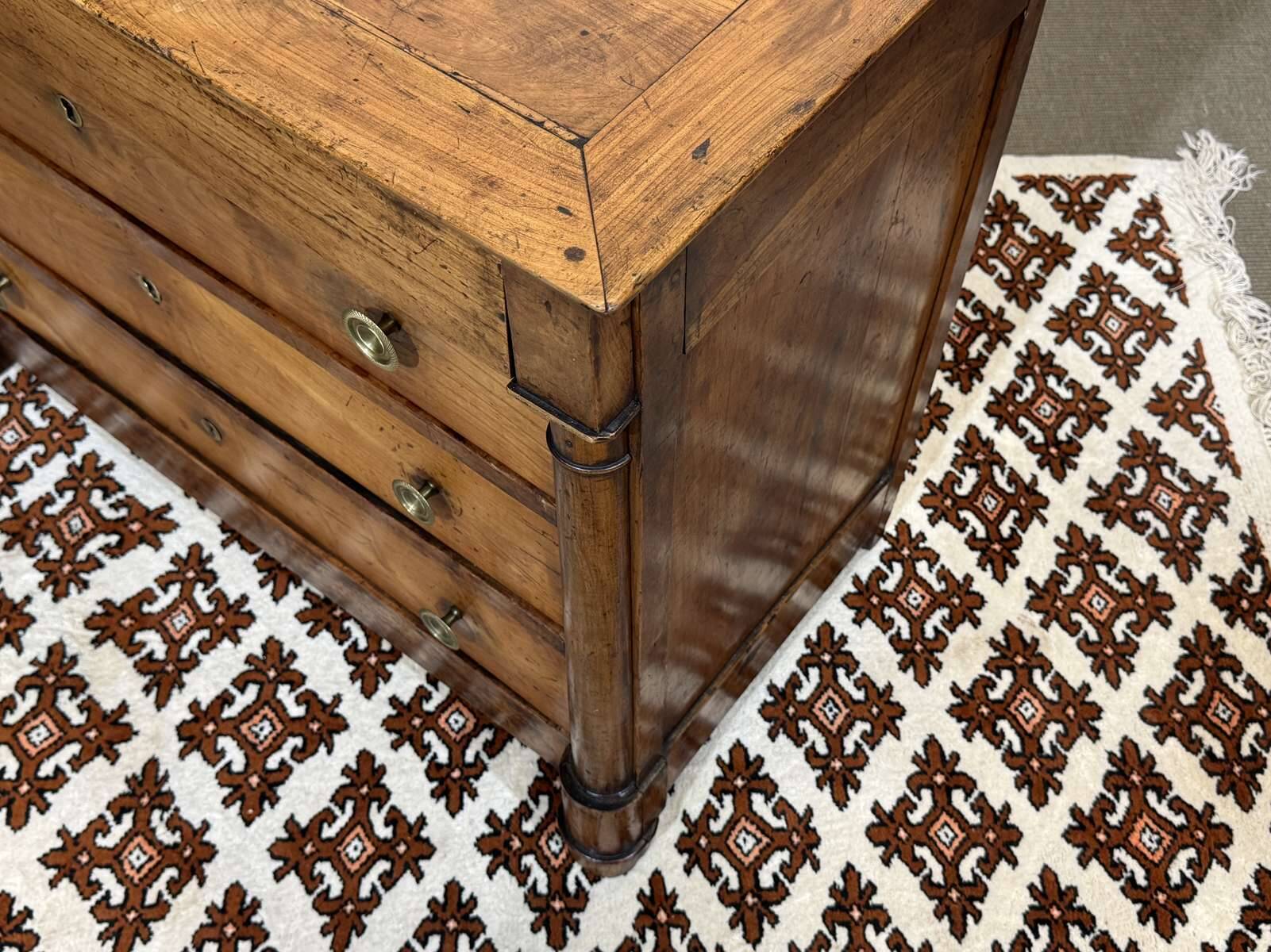 Commode Empire 19ème en merisier