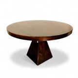 Extendable round table "Chelsea" by Vittorio Introini for Saporiti 1960