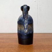 Carafe vase in German pottery WGP Fat Lava mid-century style by Ruscha, 1960s.