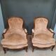 Paire de fauteuils de style Louis XV