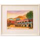 Orientalist painting lavi group israel – desert oasis - epoch: xxth century
