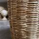 Woven rattan basket