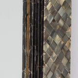 Mosaic Octagonal Mirror by Roger Vanhevel, Belgium, 1970s