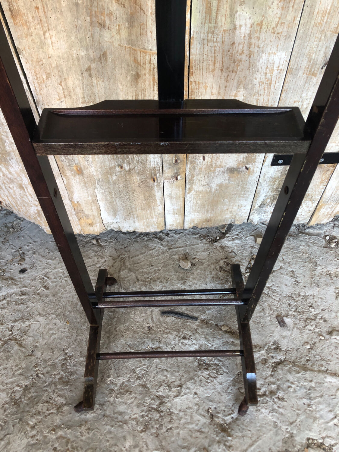 Valet wood made in italy vintage