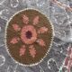 Vintage hand-embroidered tablecloth 126x140 cm