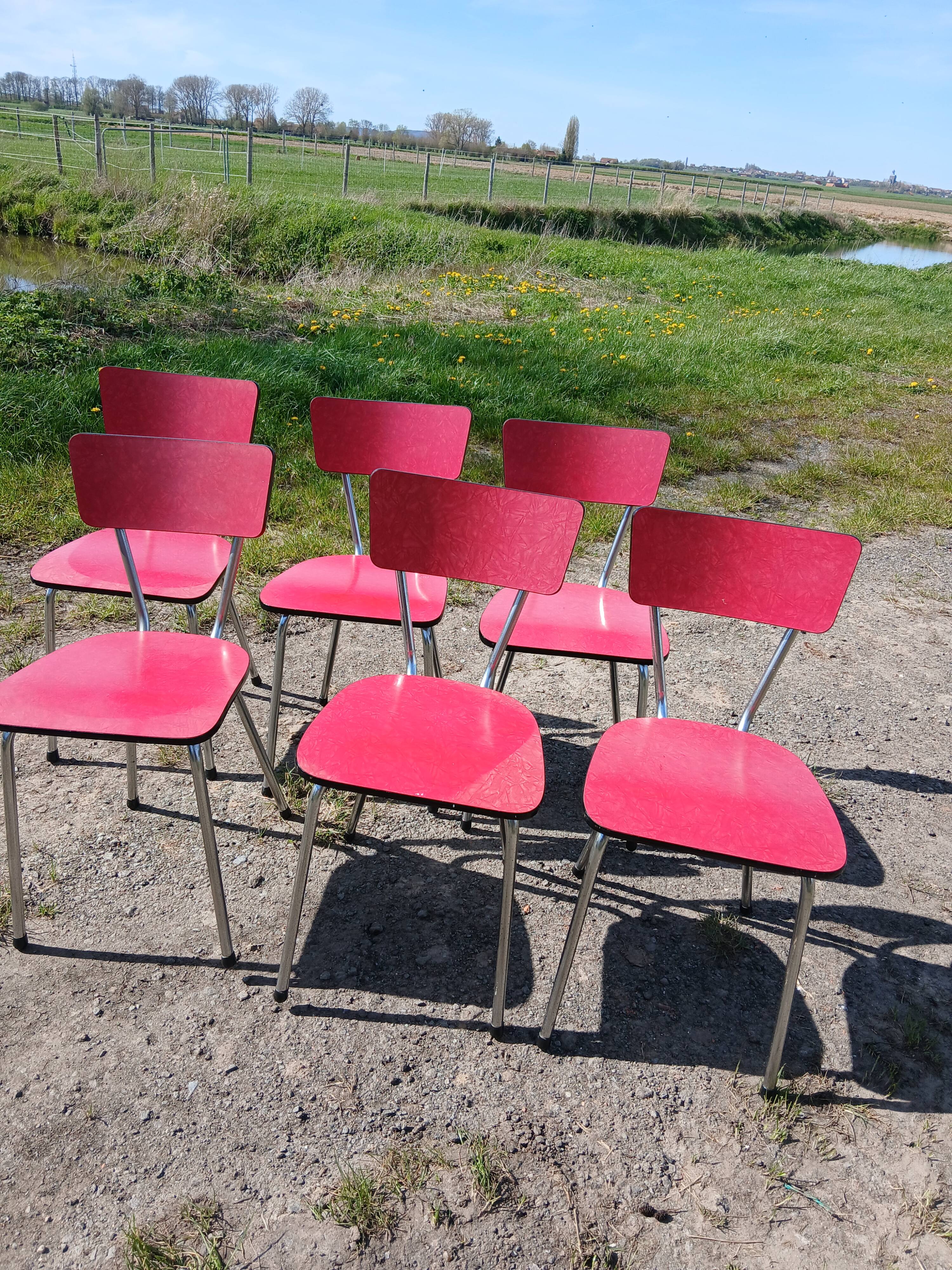 Formica chairs