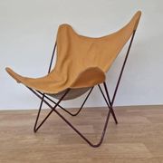 Vintage midcentury BKF Hardoy butterfly chair, 1970s