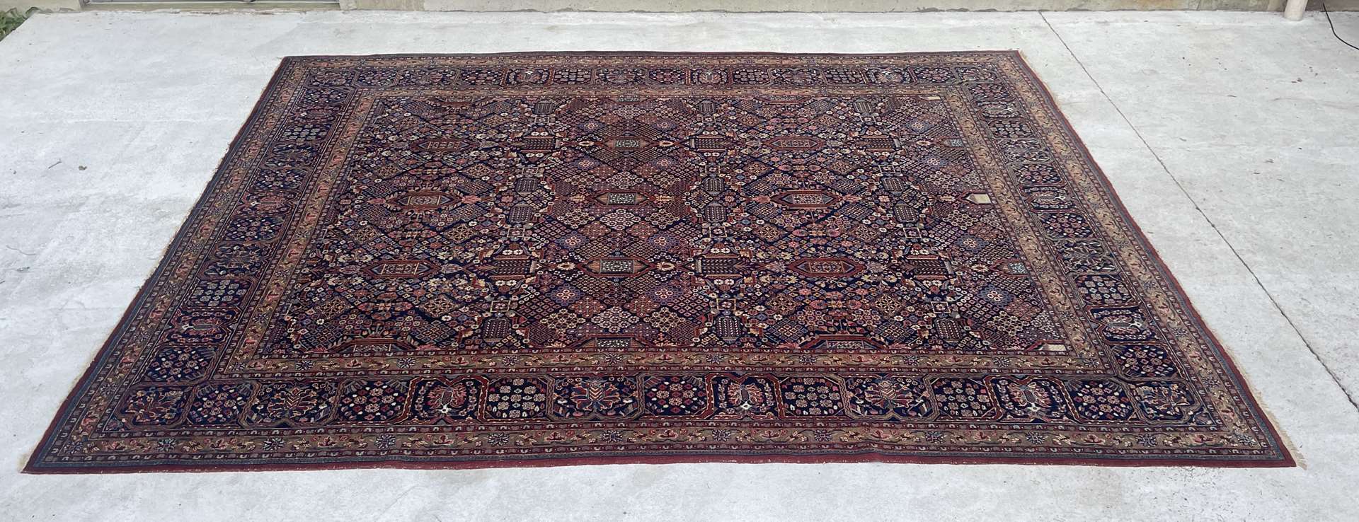 handmade wool Iranian rug