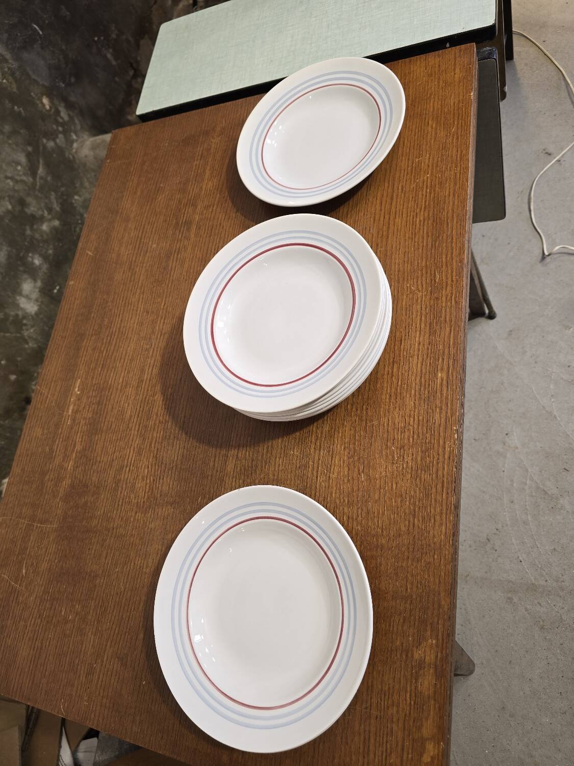 9 Moulin des Loups plates 1950 Stanislas model