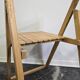 Chaise pliante des années 1980