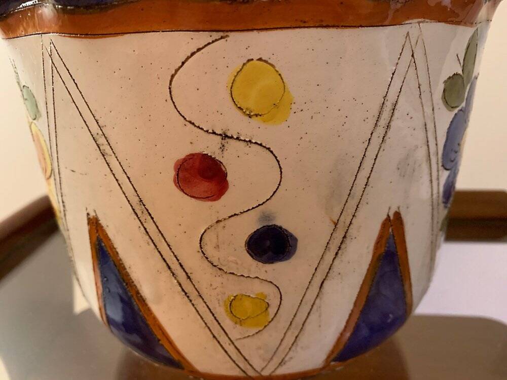 Ceramic pot, Spain, 1960s