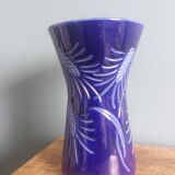 “Diabolo” vase in Alsace Betschdorf sandstone signed Krumeich-Remmy