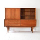 1960s Scandinavian Teak Sideboard Cabinet