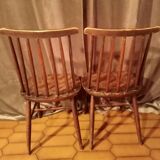 Pair of Tapiovaara Scandinavian chairs