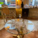 Hollywood Regency Heron Coffee Table