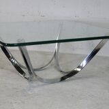 Roger Sprunger square coffee table, Dunbar edition, USA, circa 1970
