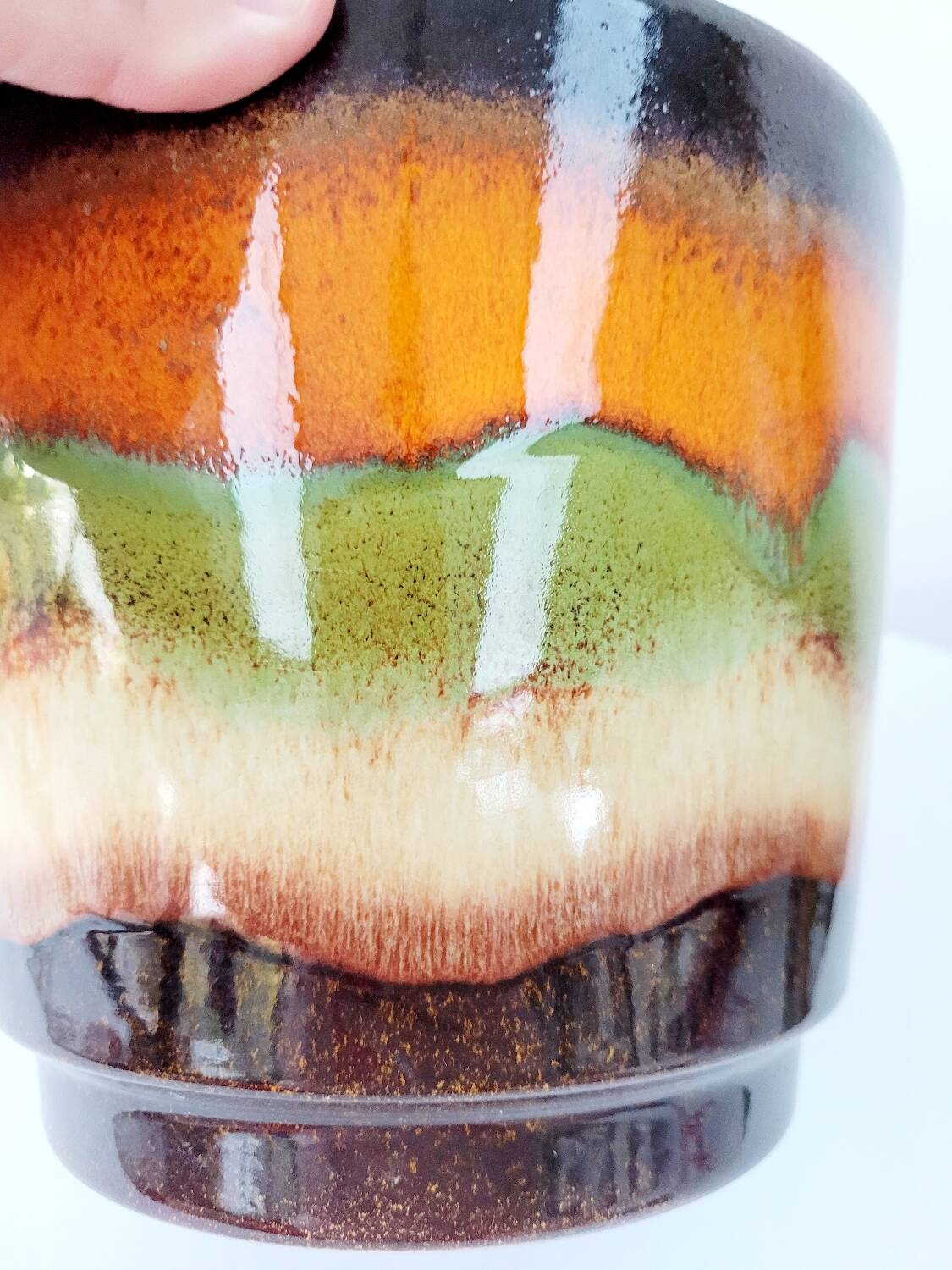 Vintage West Germany plant pot 806-19