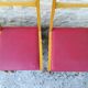 Six chaises vintage