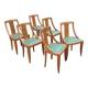 Suite de 6 chaises gondole Art Déco 1930