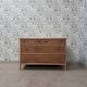 Large Art Deco chest of drawers in mahogany and ash (renovated)